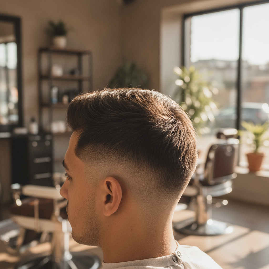 skin fade haircut