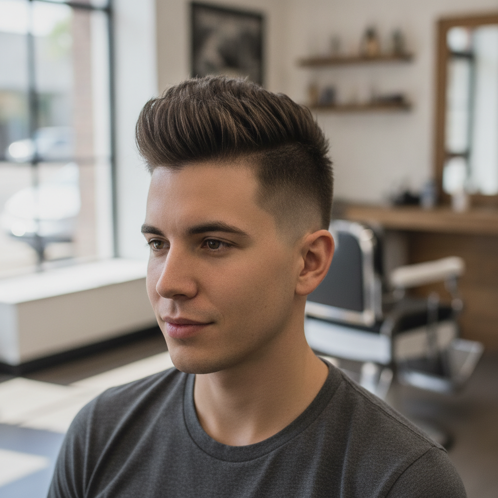 mohawk haircut
